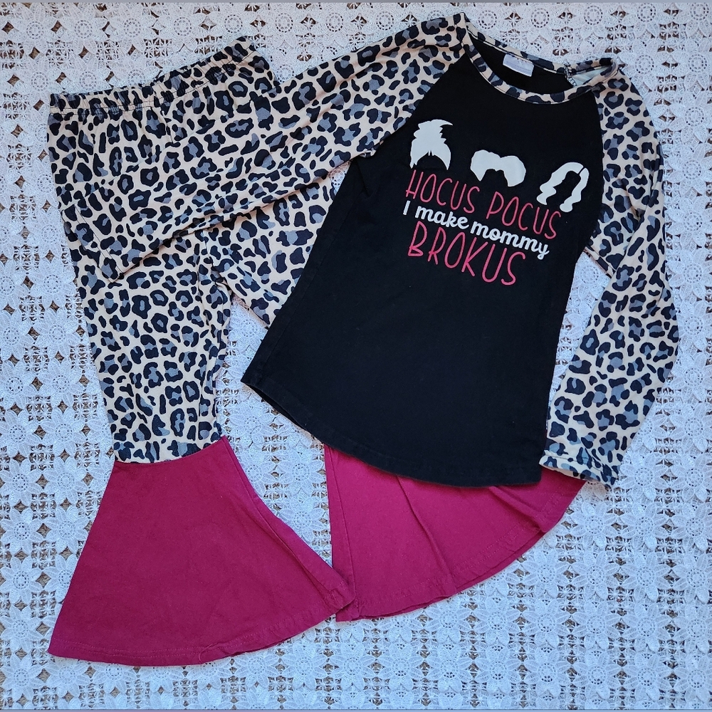 Boutique Halloween "Hocus Pocus I Make Mommy Brokus" outfit